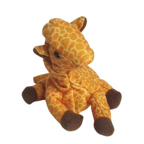 Vintage Ty Teenie TWIGS the Giraffe Beanie Baby 4.5" Plush Toy 1993 Retired - Picture 2 of 8